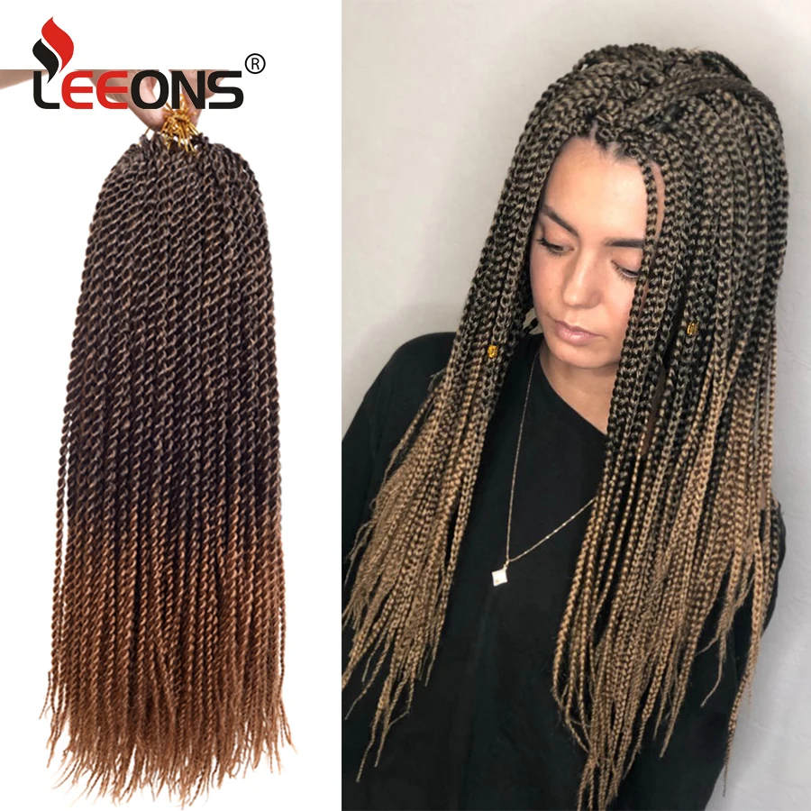Leeons Top Selling Heat Resistant 100 Canecalon Synthetic Ombre