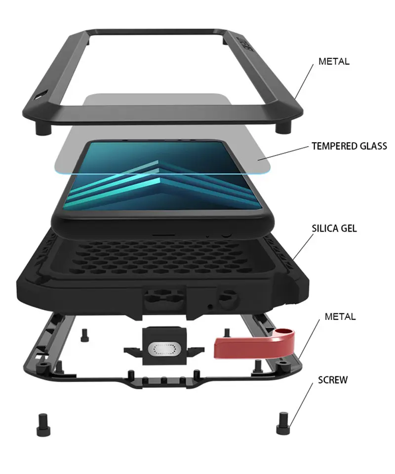 Металлический чехол для samsung Galaxy A6 чехол A8 противоударный чехол 360 полный корпус защитный чехол для samsung A6 Plus A 6