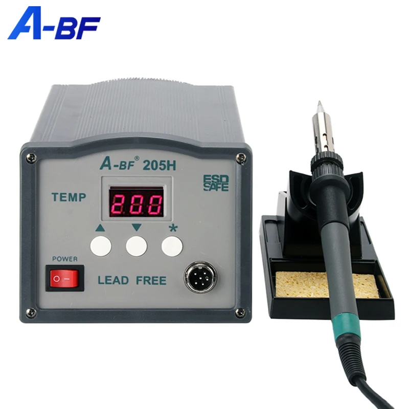 Умная высокочастотная сварочная станция A BF 205H быстрая паяльная Eddy Current 150 Вт с