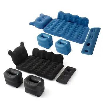 

Car Air Inflatable Travel Mattress Bed With Pump Portable Travel, Outdoor Camping Back Seat Blow-Up Sleeping Pad For Truck, SUV