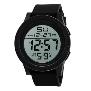 

Men's Fashion LED Digital Touch Screen Day Date Silicone Wrist Watch montre homme clock Casual Wristwatch montre Hour Clock