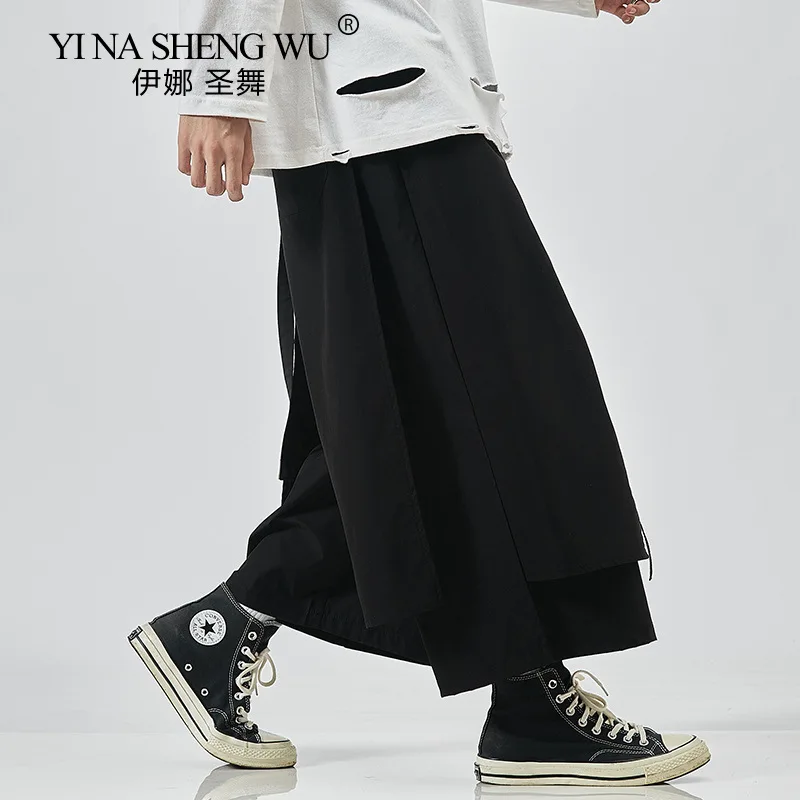 Japanese Style Kimono Harem Pants Haori for Mens japanese kimono