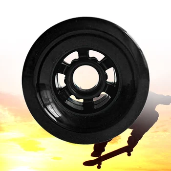 

Durable Electric Skateboard Wheel Outdoor Sports Soft PU Smooth Sliding High Speed Hardness Professional Practical Easy Install