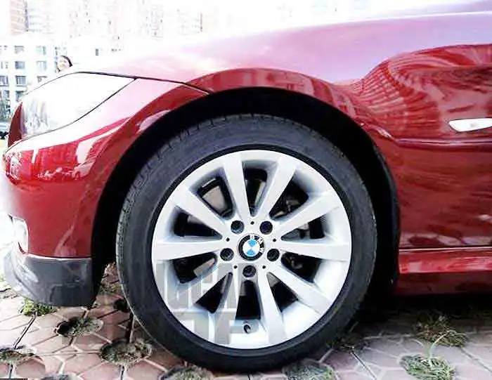 PERFORMANCE REAL CARBON FIBER FRONT LIP SPLITTER FOR BMW E90 LCI 2009-2011