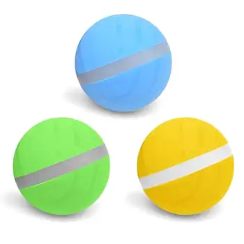 

Waterproof Explosive Pet Jumping Ball USB Electric Magic Pet LED Rolling Flash Ball Funny Toy Home Pet Dog Cat Kids Toys Hot