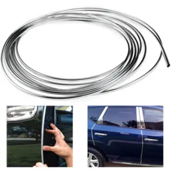 

Chrome Moulding Trim Strip Car Door Edge Scratch Guard Protector Cover Professional Fashion And Durable