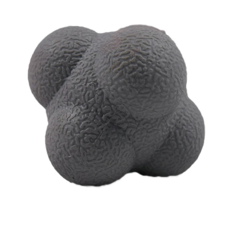 Workout Elastic Baseball Sports Agility Training Fitness Reaction Ball Coordination Reflex Outdoor TPR Exercise Tennis Hexagonal