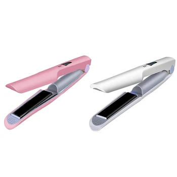 

Usb Charging Curler Hair Straightener Tool Mini Wireless Cordless Flat Iron Curling Iron