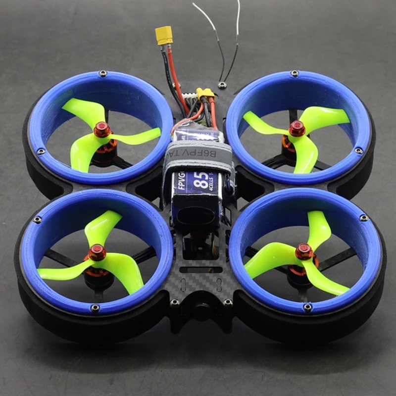 B6FPV BEE BUMPER 3 дюйма 159 мм комплект гоночной рамы FPV 3D ТПУ Duct CineWhoop для