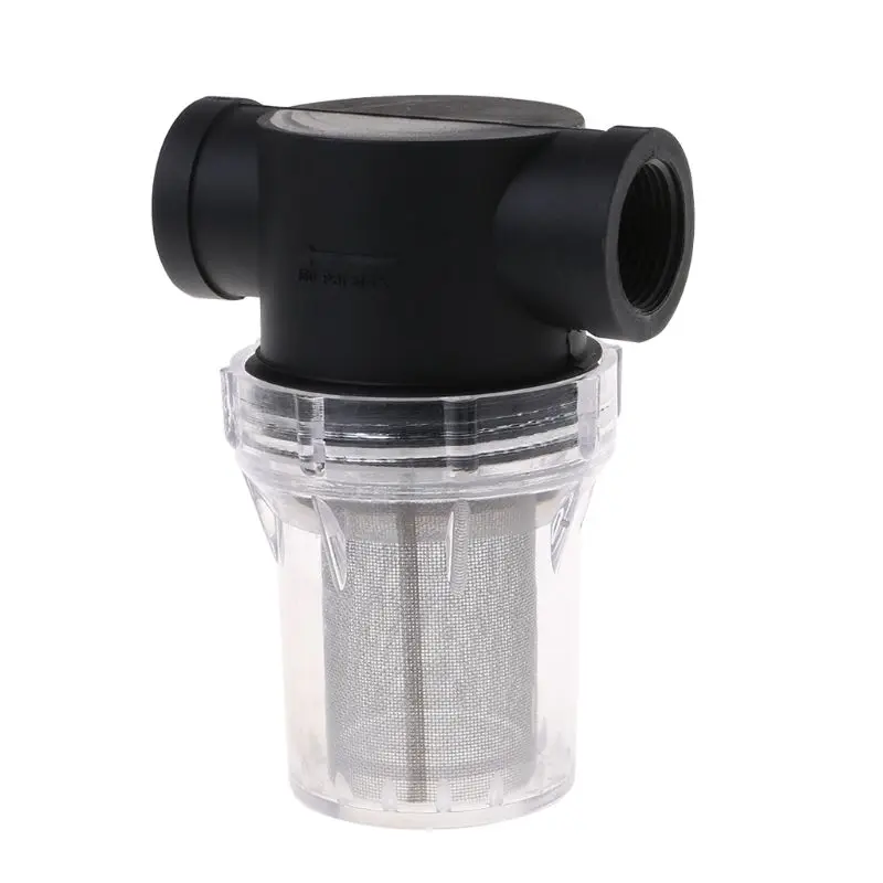 

High Flow Pipeline Filter 26mm Inline Mesh Strainer Filters Garden Pond Inline Mesh Strainer Water Pump Filter Irrigation