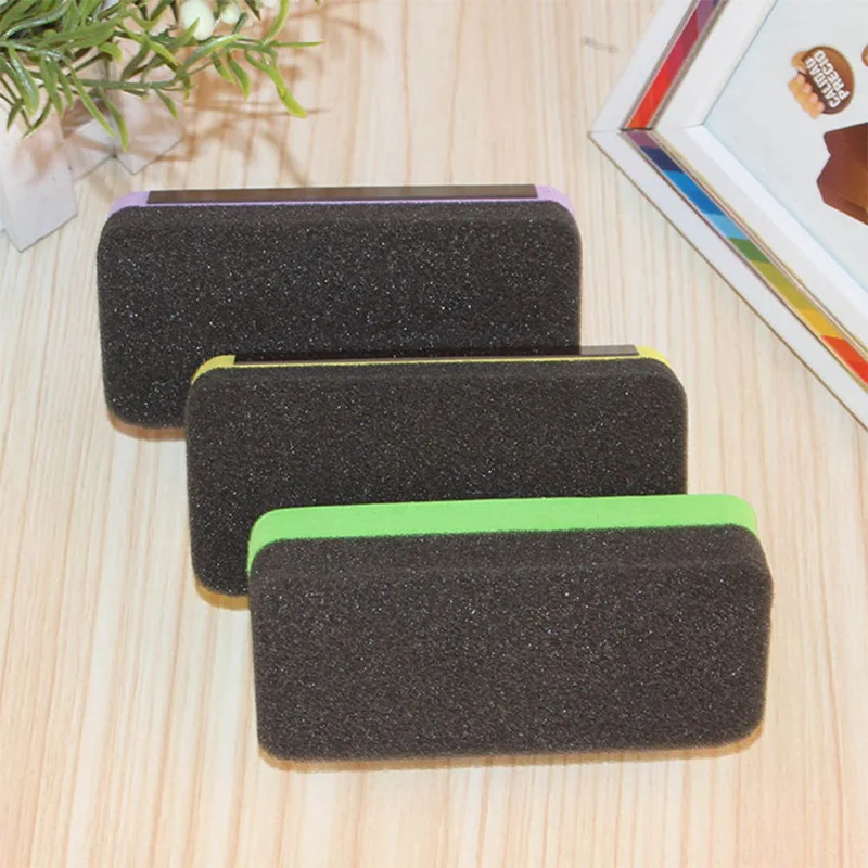 

Magnetic Flannel Whiteboard Eraser Office School Plastic Marker White Board Cleaner Eraser Wipe School Stationery Supply