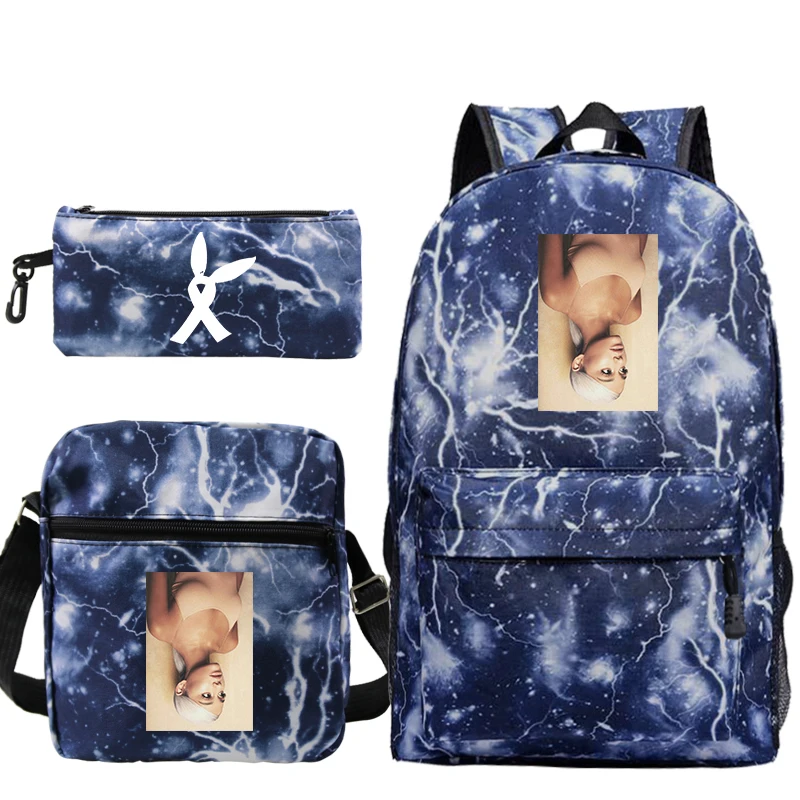 bagpack 26 Новая сумка Mochila Ariana Grande, рюкзак с принтом, школьная сумка для мальчиков и девочек, дорожная сумка, рюкзак для ноутбука-подростка, пеналы для ручек - Цвет: bagpack 26