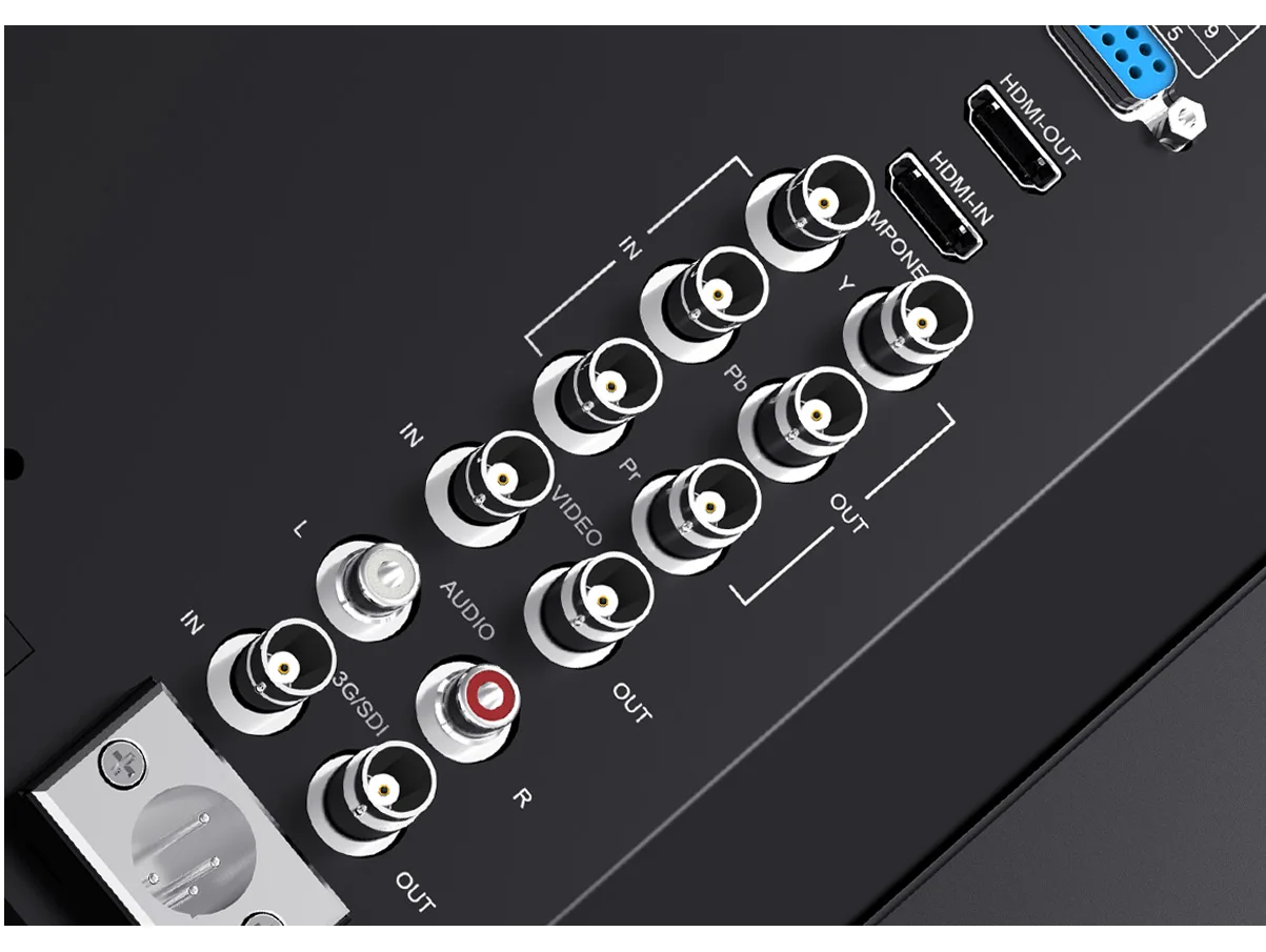 Description Picture 5 of item21.5" IPS Full HD 1920x1080 Carry-on Broadcast Director Monitor with 3G-SDI HDMI AV YPbPr P215-9HSD-CO