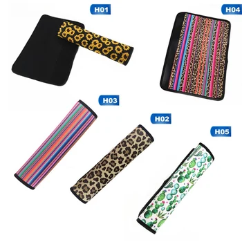 

2Pc Sunflower Leopard Cactus Car Safety Seat Belt Pad Cover Belt Strap Shoulder Pad For Adults And Children