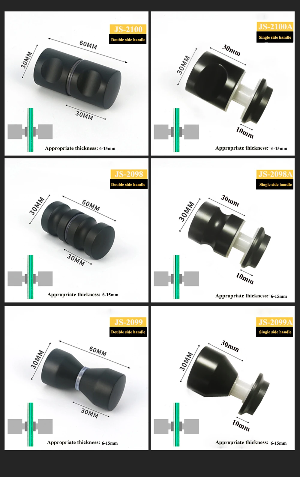 maçaneta da porta do armário puxar redondo