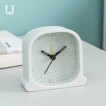 

New Youpin Jordan&Judy Silent alarm clock fashion silicone clock creative bedroom multifunctional electronic clock