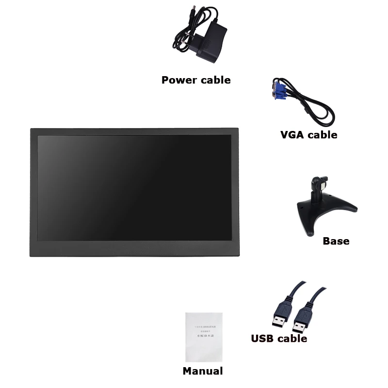 10.1 铁壳触摸配件