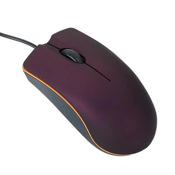 

Wholesale Cable Optical Game Mouse Office Home Desktop Business Computer USB Mouse Black Purple