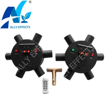 

Wedding machine special effect 360 direction double round rotation stage equipments effect device fireworks