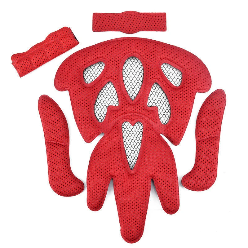 Set Di Cuscinetti Nel Spugna Di Ricambio Universali Per Bicicletta Da 2 Pezzi Kit Di Cuscini Per Casco Per Casco Da Bici Da Ciclismo Nero~p225352339