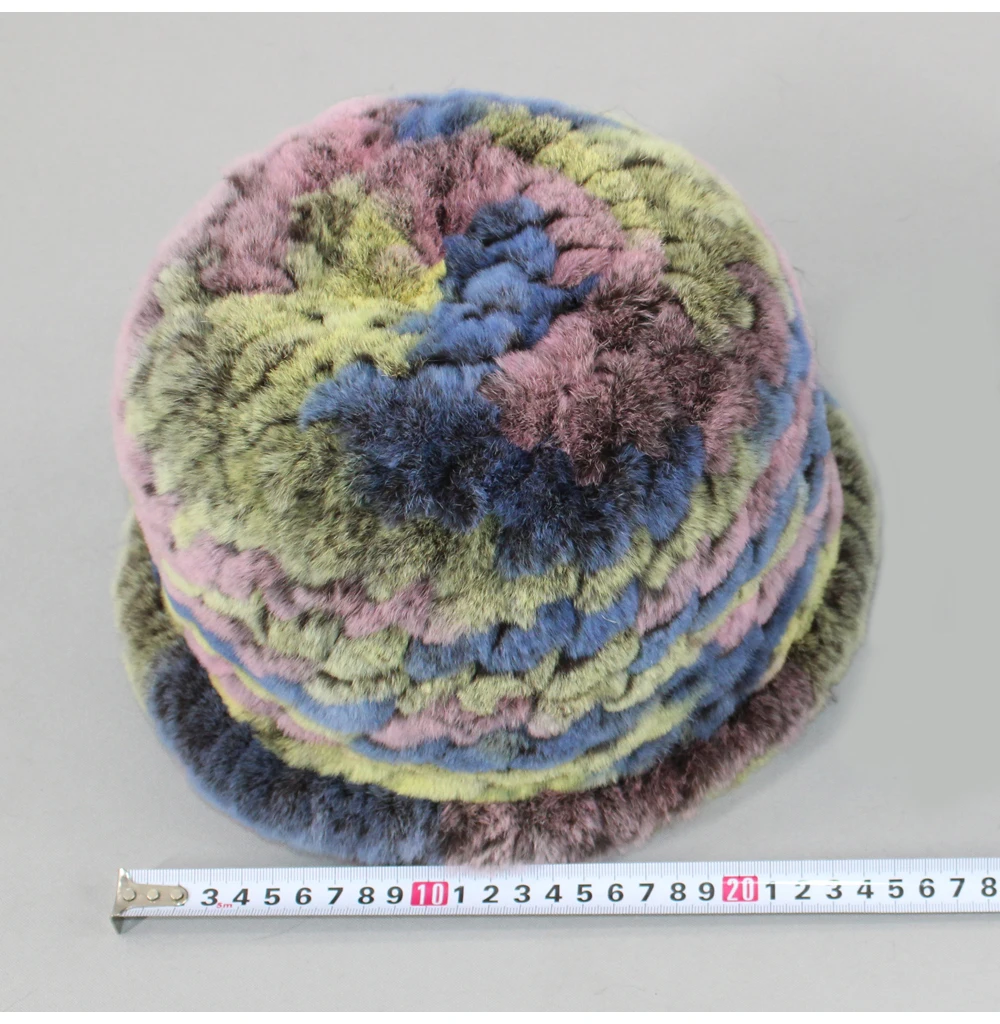 Роскошный натуральный мех, зимняя женская шапка, настоящий мех кролика, женская теплая шапка с ушами, модные меховые шапки хорошего качества для девочек, розничная