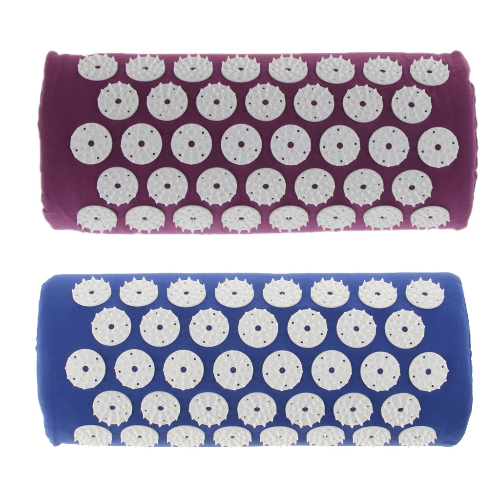 

Breathable Durable Massage YAcupuncture Massage Pillow Pad Neck Head Pain Relieve Muscle Relaxation