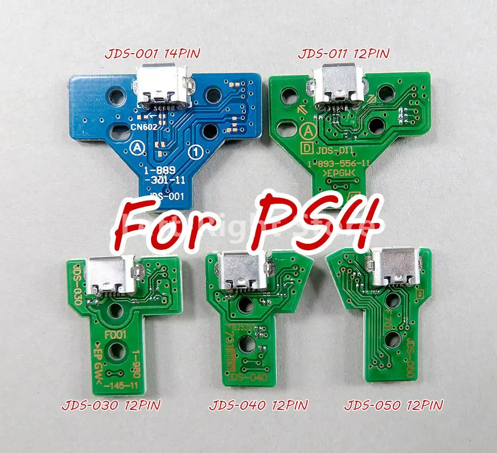 1 шт для PS4 Pro Slim контроллер зарядное гнездо порт печатная плата JDS 050 001 011 030 040