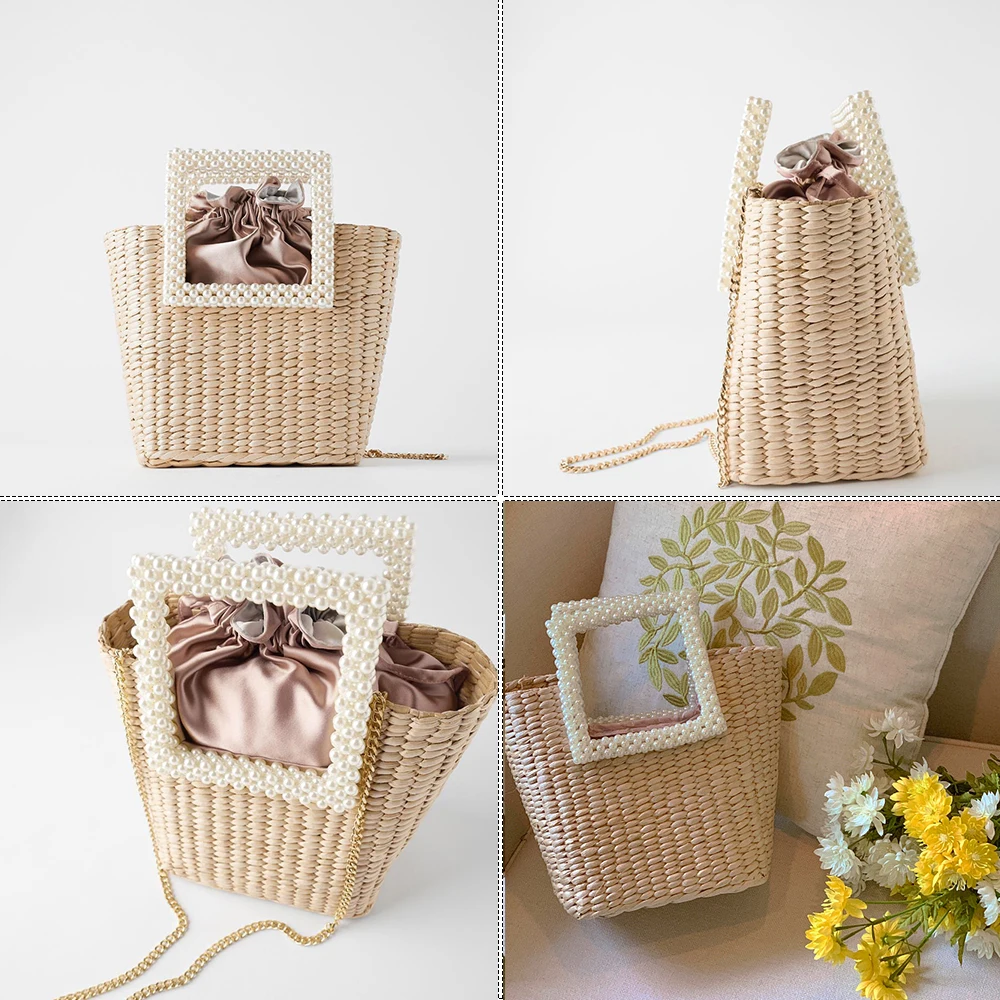 Рисунок 3 - Модные плетеные соломенные сумки для женщин