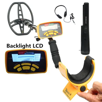 

Professional Underground Metal Detector LCD Screen MD-6350 Many Modes Deep Search Gold Treasure Finder