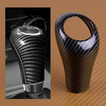 

CITALL ABS Carbon Fiber Texture Speed Gear Shift Knob Head Cover Trim Stickers Cap Fit for Mercedes W204 W212 2009 2010 2011