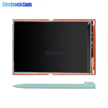 Módulo touch screen lcd 3.5x480 mega 320 mega2560, 2560 polegadas, placa plug e play para arduino lcd diymore módulo de exibição