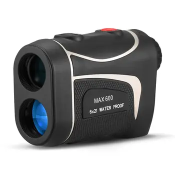 

600M Golf Laser Rangefinder Precision Range Finder 6X Magnification Distance Meter Angle Height Range Finder for Golf Hunting