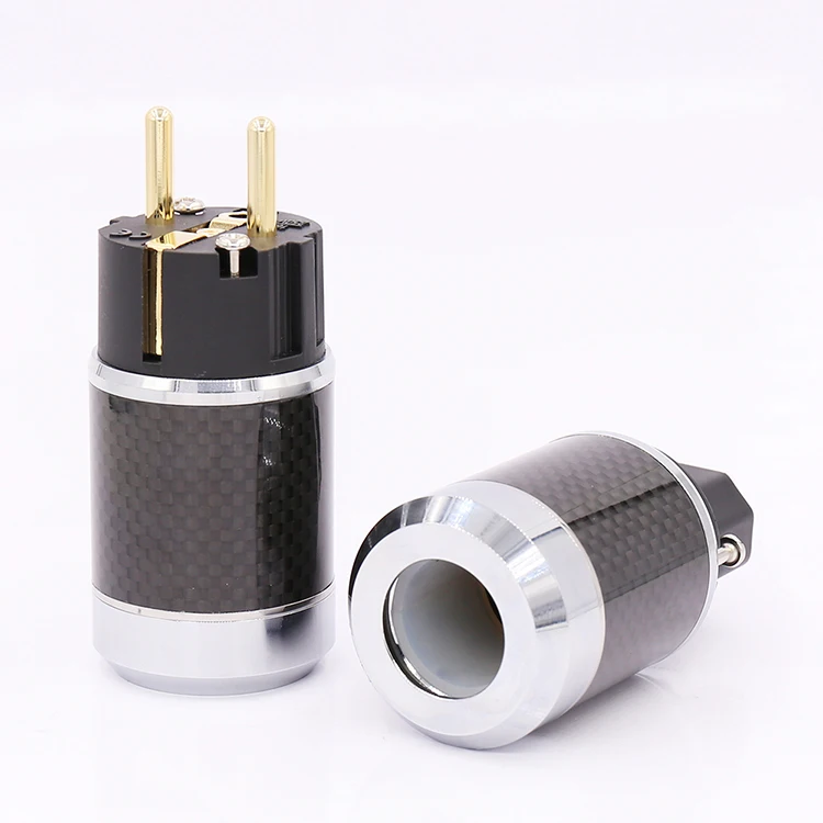 Viborg RC101G Pure Copper Female Rca Plug for Audio Cable Connector