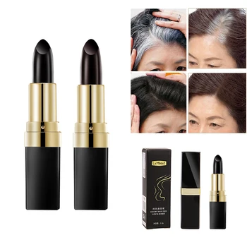 

Instant Hair Dye Pencil Modify Cream Sticker Black Brown Dye Pen Hair Color Temporary White Color Hair Coverage Hair Style