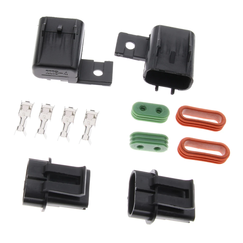 2x Car Vehicles Boat Audio Part Portable Middle Blade Fuse  Box Block