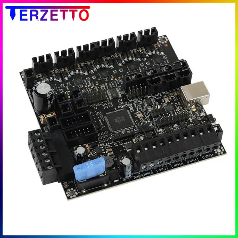 RAMBo V1.4 плата Мега и шаговые драйверы все на одном интегрированный PCB + LCD2004 для Arduino