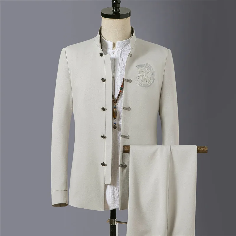 Chinese-Style-Embroidery-Blessing-Hanfu-Blouse-Wu-Tang-Suit-Men-Kung-Fu-Two-piece-suit-Tops (3)