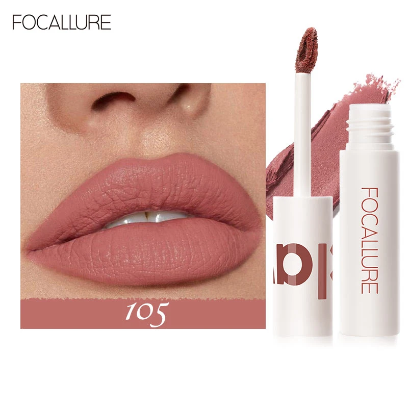 FOCALLURE Matte губная помада для губ долговечная бархатная гладкая Профессиональная Косметика высокого качества