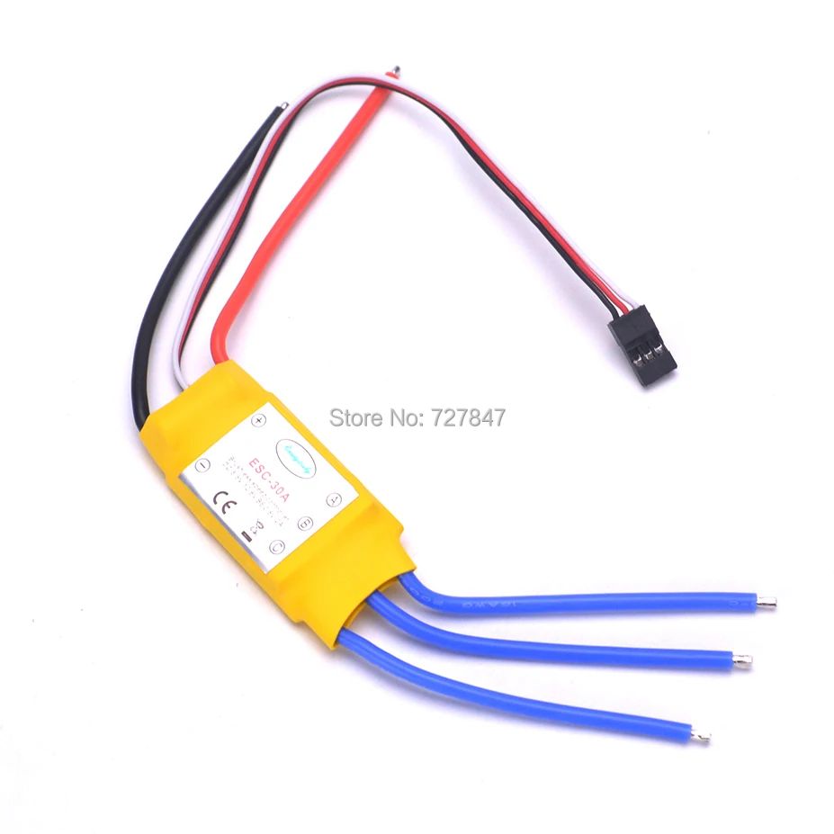 30A бесщеточный контроль скорости двигателя ler Control RC BEC ESC для вертолета T rex 450|control