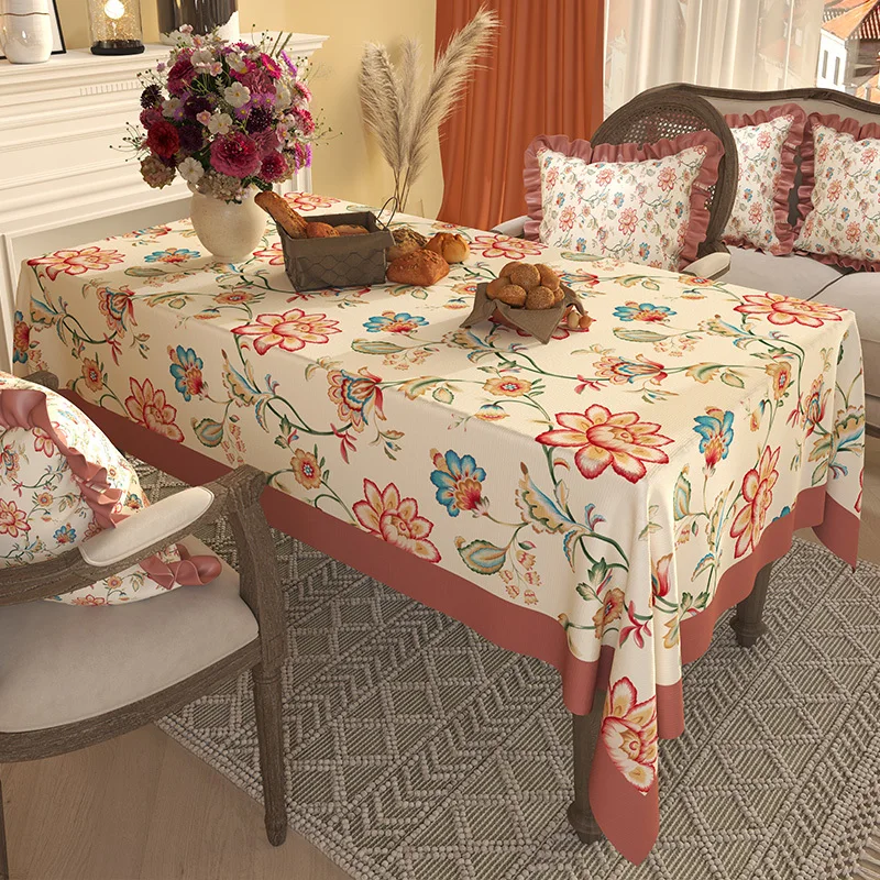 EuropeanStyleLightLuxuryCheapTableclothHouseholdWaterproof