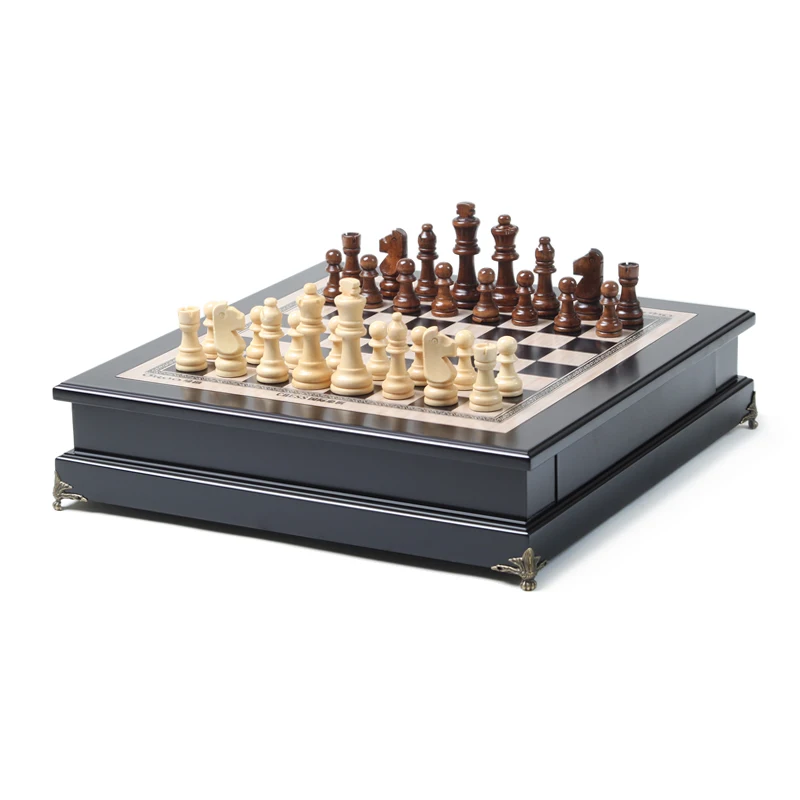 Professional Electronic Chess Gift Educational Table Luxury Board Chess  Adult Souvenir Medieval Xadrez Entertainment OA50XQ