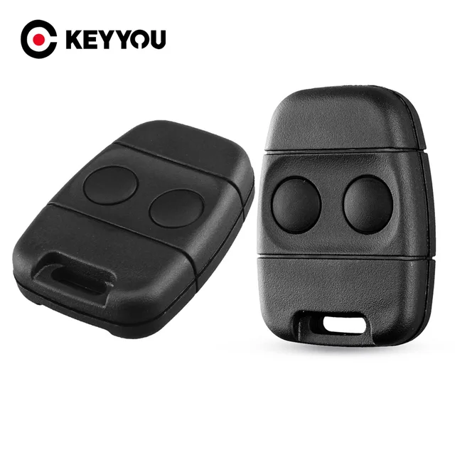 KEYYOU 2 Button Replacement Key Case For Land Rover Freelander Defender Discovery for Lucas Type 3TXA 3TXB Blank Remote Key Case