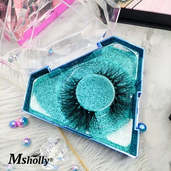 

Wholesale Eyelashes 3D Mink Lashes Fluffy Soft Wispy Volume Natural Long Cross Eyelash Reusable Eyelash with Diamond Package