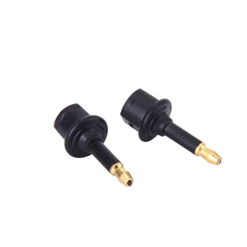 

1PC Plug to 3.5mm Mini Digital Optical Cable Adapter Male to SPDIF Standard Port Hi-Fi Audio Connector for Macbook TV