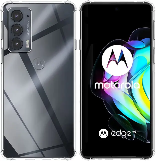 Reinforced Corners Soft TPU Phone Case For Motolora Moto Edge 20 Pro Lite 30 Ult