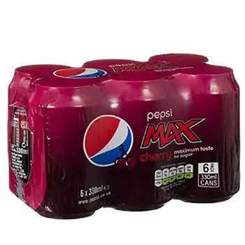 

Pepsi Max Cherry 330ml (Pack of 24 x 330ml)