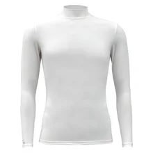 Новая одежда для гольфа спортивная летняя мужская легкая дышащая нижняя рубашка с длинным рукавом с высоким воротом Солнцезащитная футболка