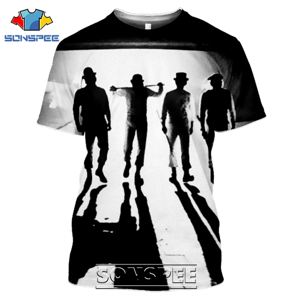 SONSPEE 3D Print A Clockwork Orange T-shirts Men Women Casual Hip Hop Short Sleeve Streetwear Classic Movie Tees Tops Shirt (2)