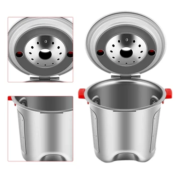 

Reusable K Cups Fit for Keurig Coffee Maker - Stainless Steel K Cup- Universal Refillable K Cup Filter Without BPA