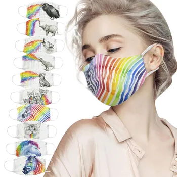 

Pm2.5 Mask 5pc Adult Unisex Sand Exhaust Sunscreen Face Mask Breathable Cycling Mask Mascarilla Masque Maseczka Health Masks